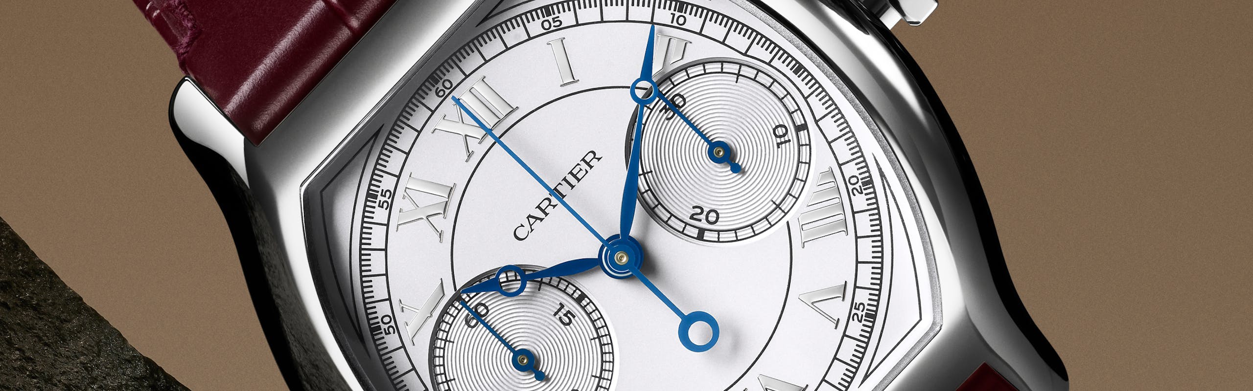 Cartier Privé Tortue Monopoussoir Chronograph Watch