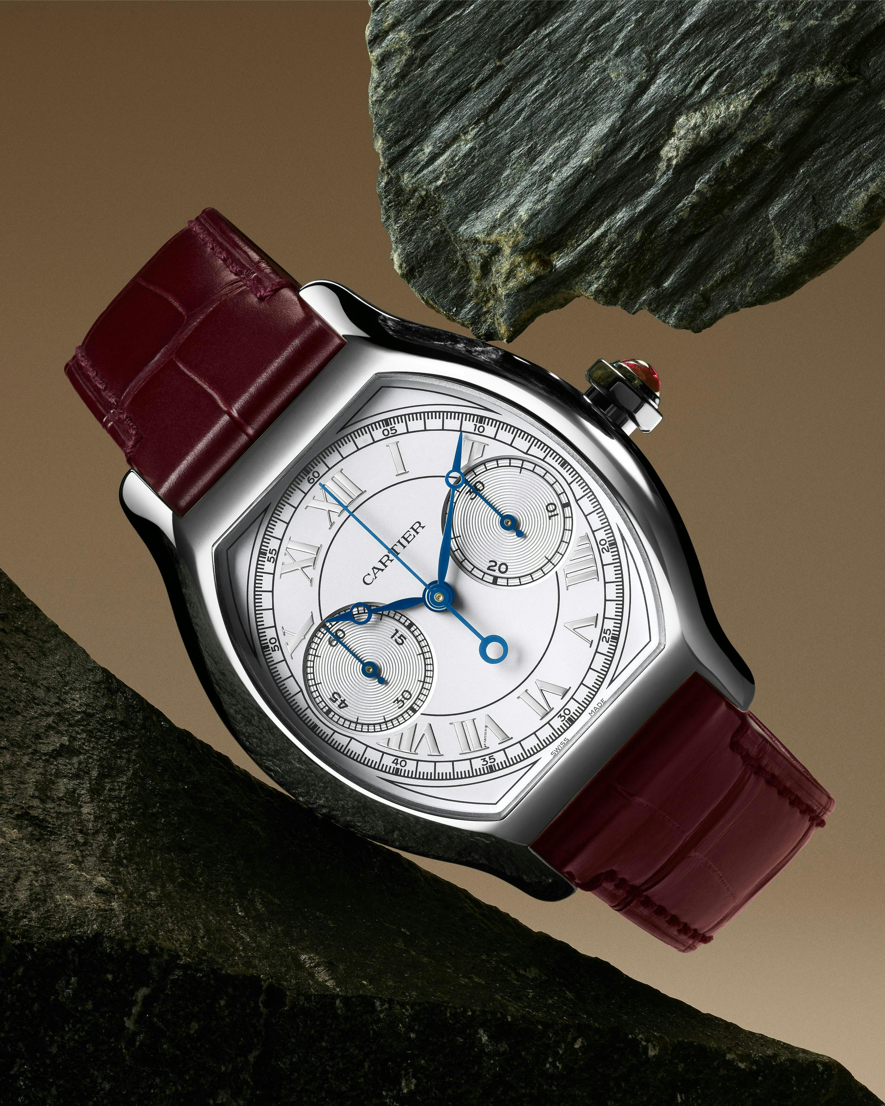 Cartier Privé Tortue Monopoussoir Chronograph Watch