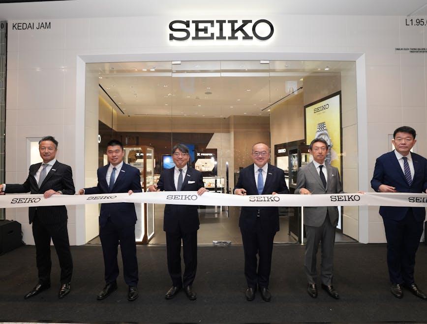 Seiko boutique launch ceremony