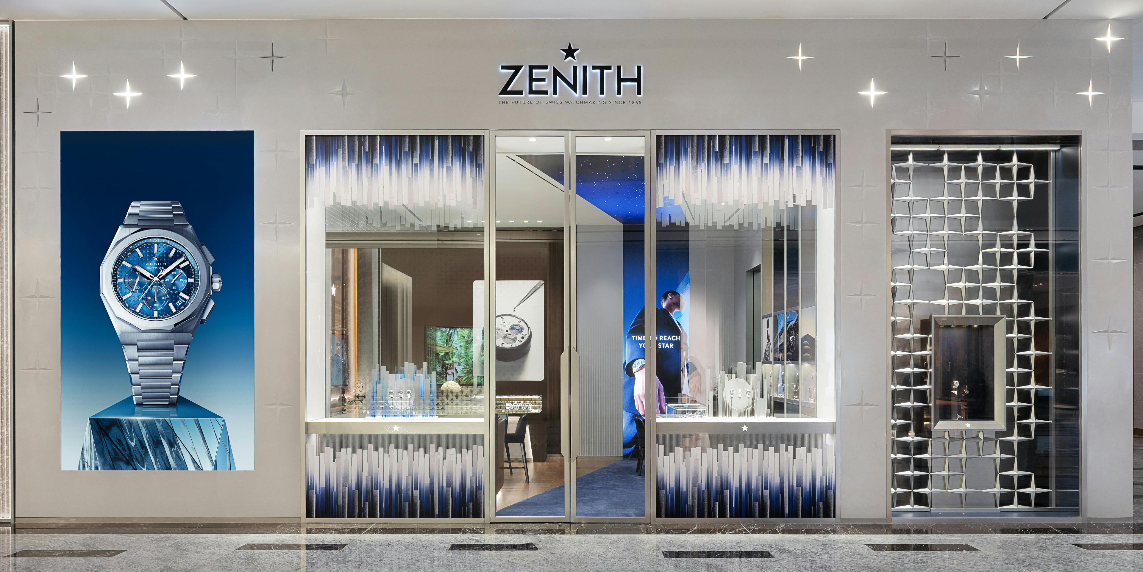 The new Zenith boutique at The Exchange TRX